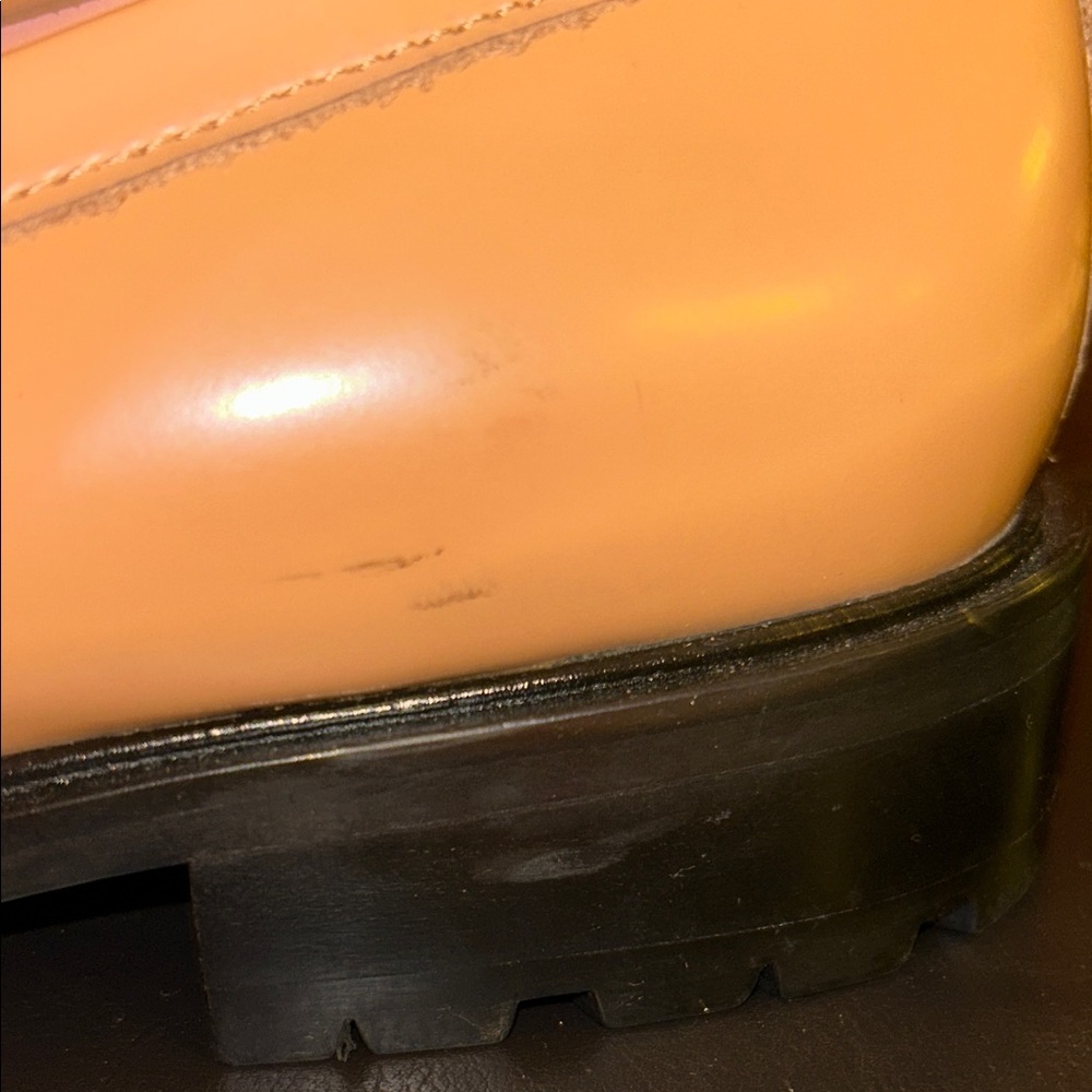 Free People Tan Leather Loafers - Picture 11 of 17